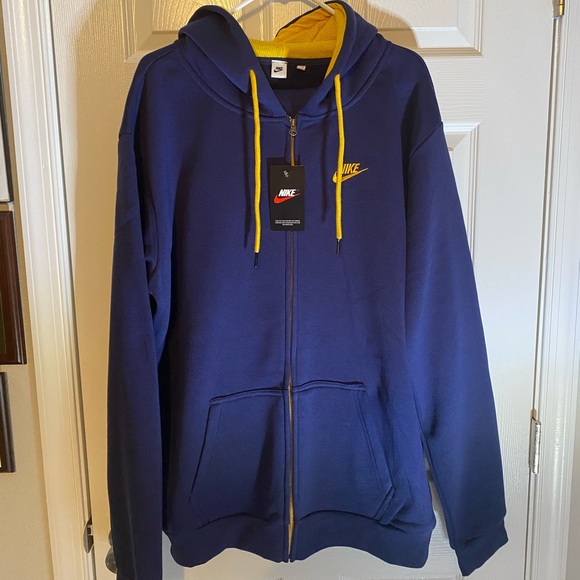 Nike Sportswear Club Fleece Men's Pullover Hoodie Hoodie & Pants Set - Picture 1 of 13